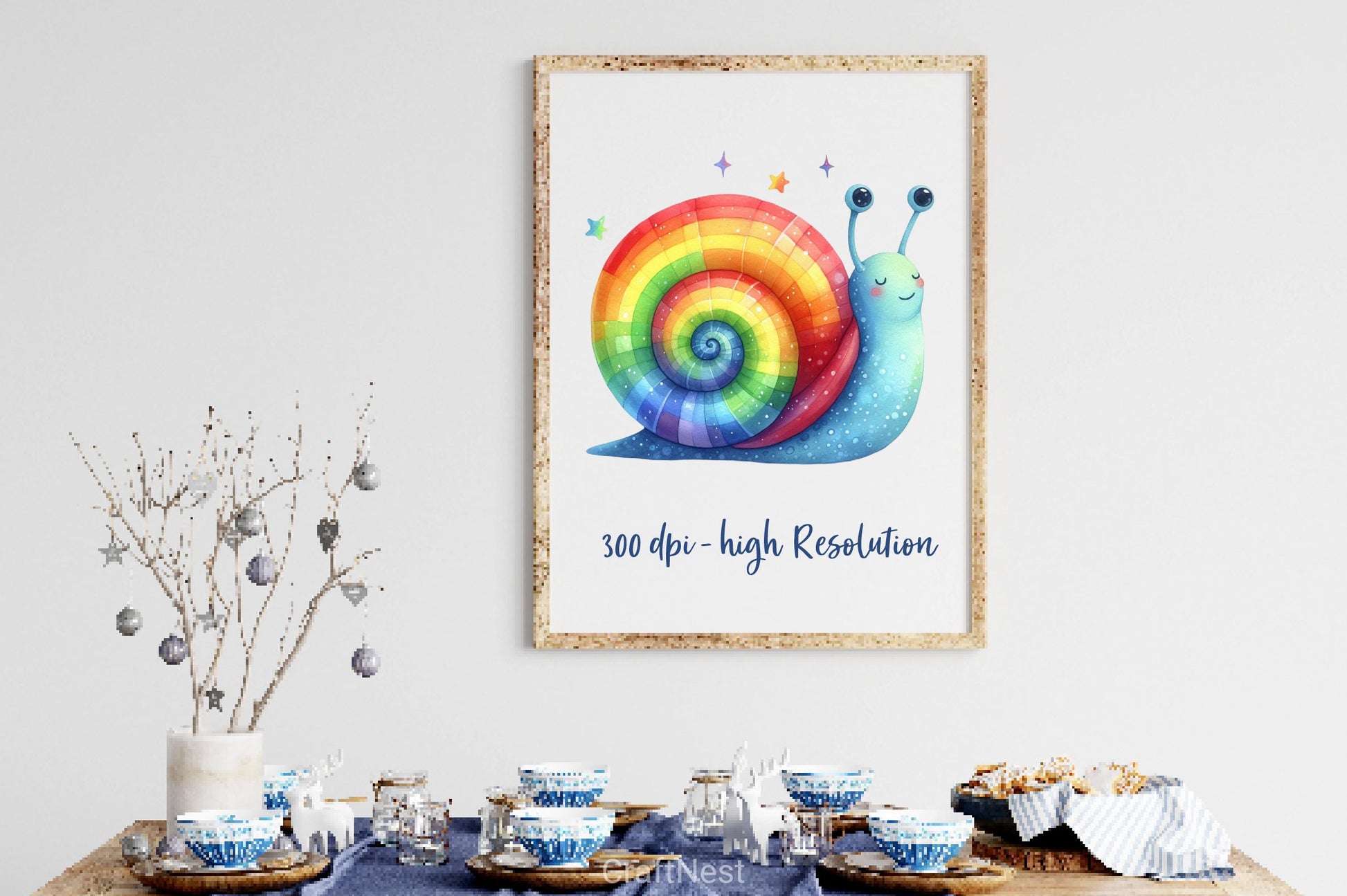 Rainbow Snail Clipart Bundle 2 - CraftNest - Digital Crafting and Art