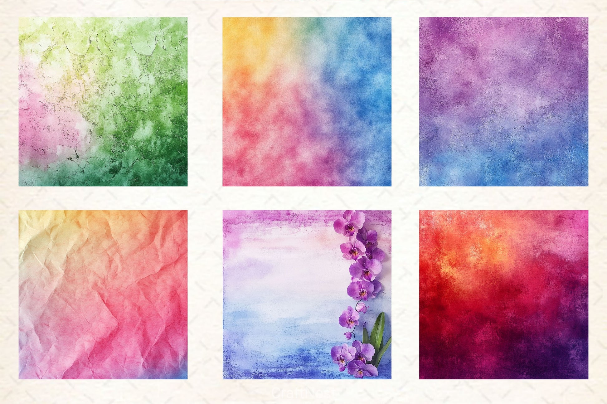 Ombre Digital Paper - CraftNest - Digital Crafting and Art