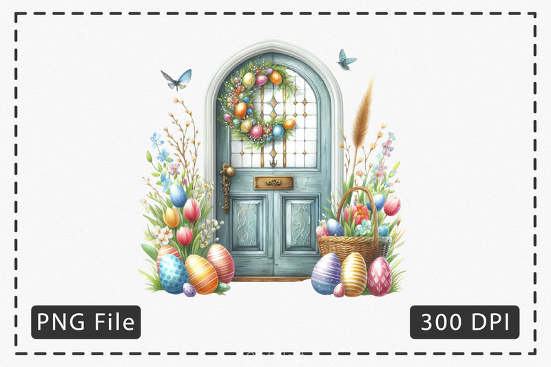 Easter Doors Clipart Bundle - CraftNest - Digital Crafting and Art