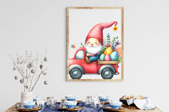 Easter Gnome Truck Clipart Bundle 2 - CraftNest - Digital Crafting and Art