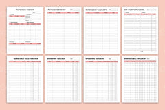 Budget Management Organizer for Effective Financial Planning - CraftNest - Digital Crafting and Art