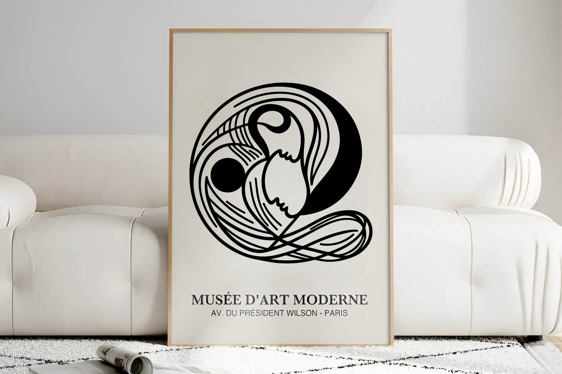 Minimalist Contemporary Curved Picasso Clipart Bundle - CraftNest - Digital Crafting and Art