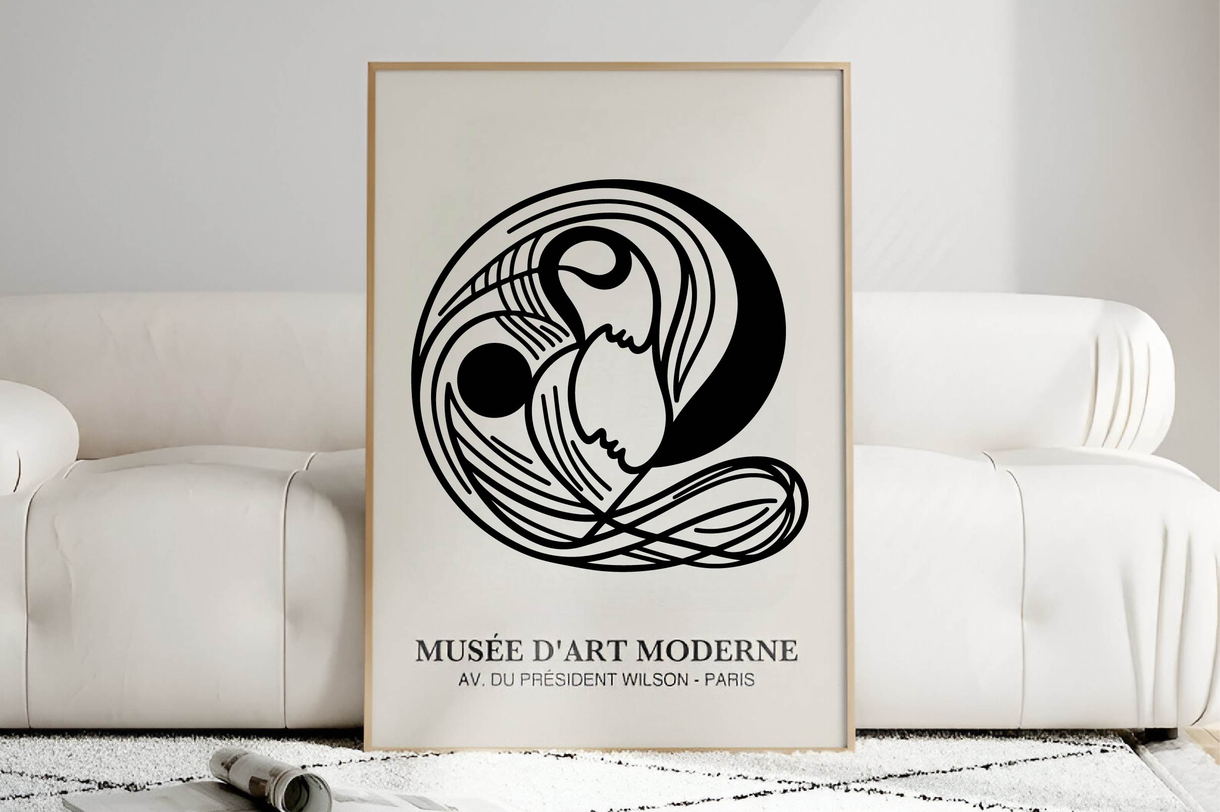 Minimalist Contemporary Curved Picasso Clipart Bundle - CraftNest - Digital Crafting and Art