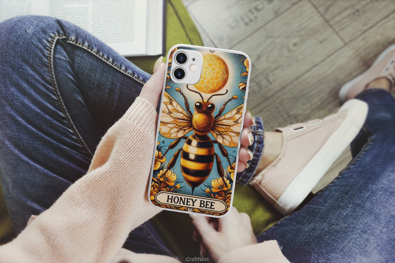 Honey Bee Tarot Card Clipart Bundle 18 - CraftNest - Digital Crafting and Art