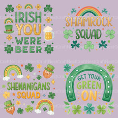 St Patricks Day Clipart Bundle 7 - CraftNest - Digital Crafting and Art