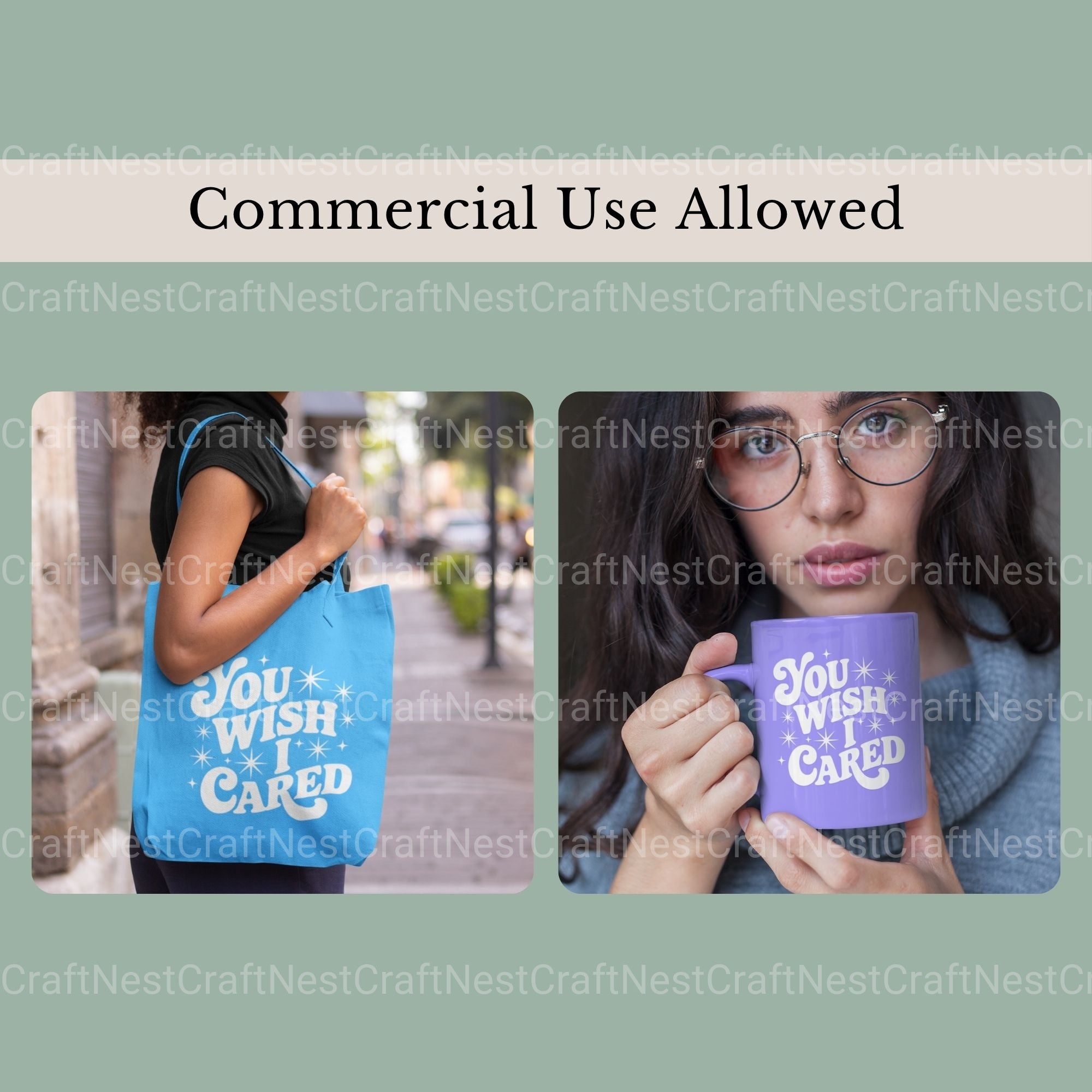 You Wish I Cared Pngs & SVG Bundle - CraftNest - Digital Crafting and Art