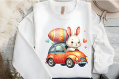 Bunny Truck Valentine Clipart Bundle - CraftNest - Digital Crafting and Art