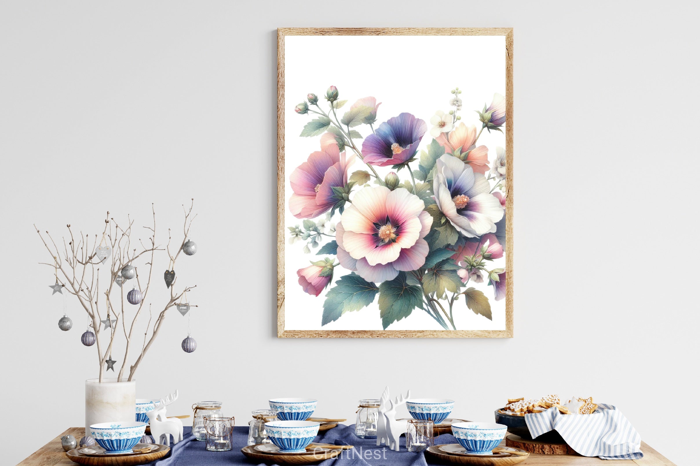 Vintage Flower Clipart Bundle - CraftNest - Digital Crafting and Art