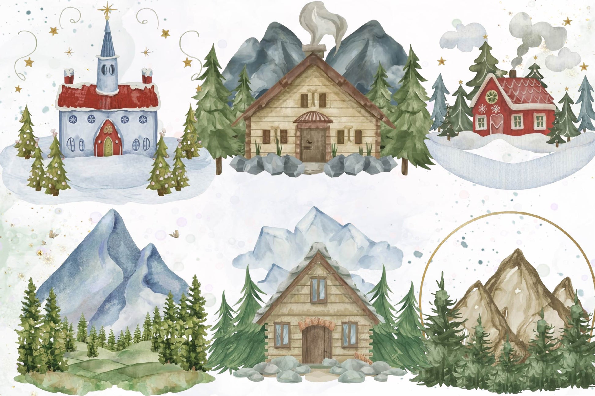 Christmas Collection Clipart Bundle - CraftNest - Digital Crafting and Art