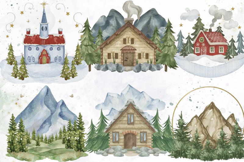 Christmas Collection Clipart Bundle - CraftNest - Digital Crafting and Art