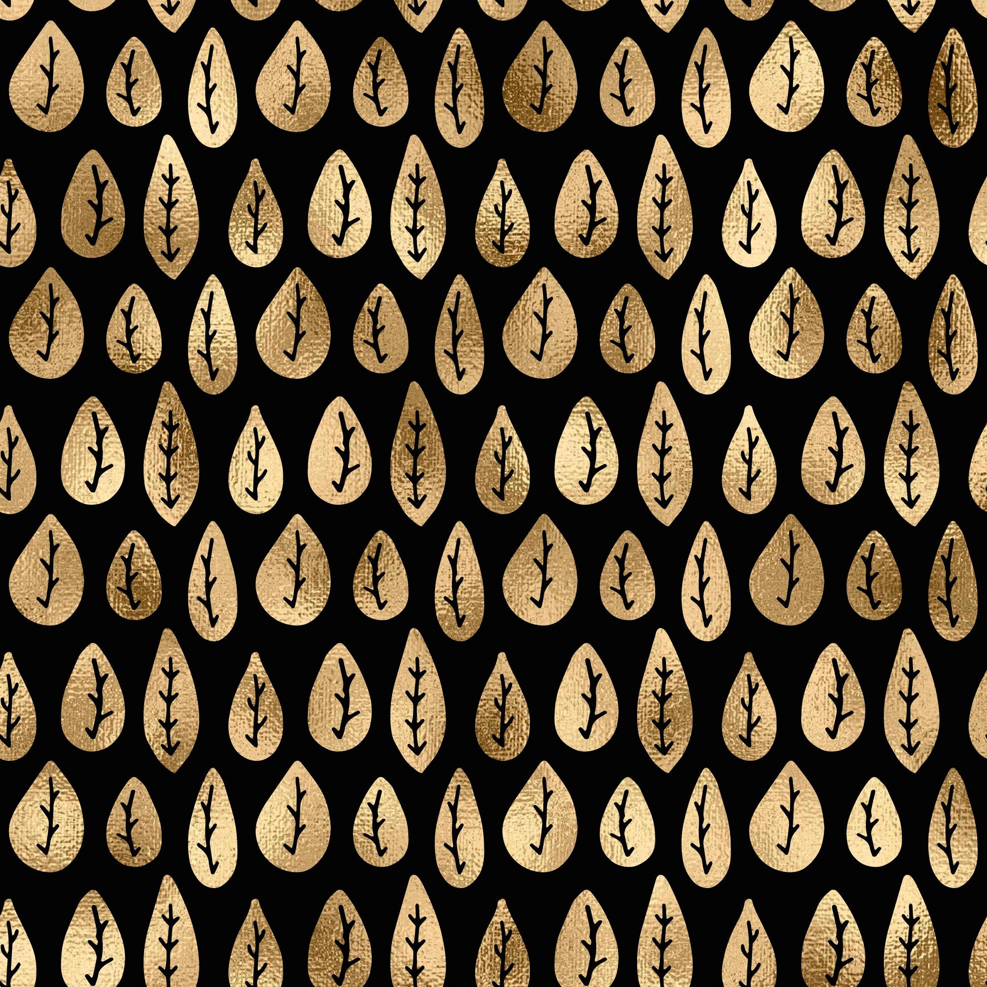 Gold Foil & Black Texture Paper - CraftNest - Digital Crafting and Art