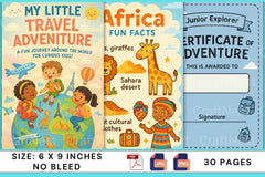 My Little Travel Adventure for Kids - CraftNest - Digital Crafting and Art