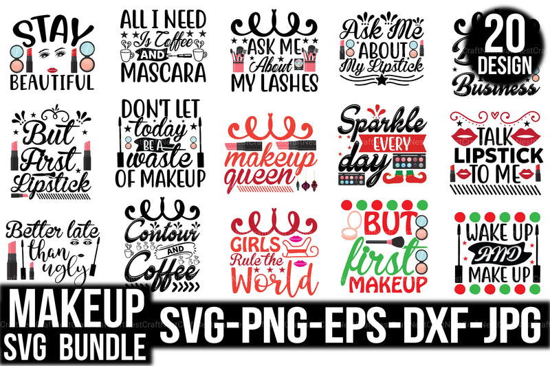 Makeup Design Bundle - CraftNest - Digital Crafting and Art