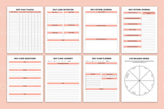 Mindset Self-Care Journal - CraftNest - Digital Crafting and Art