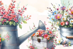 Spring Flowers Clipart Bundle 3 - CraftNest - Digital Crafting and Art