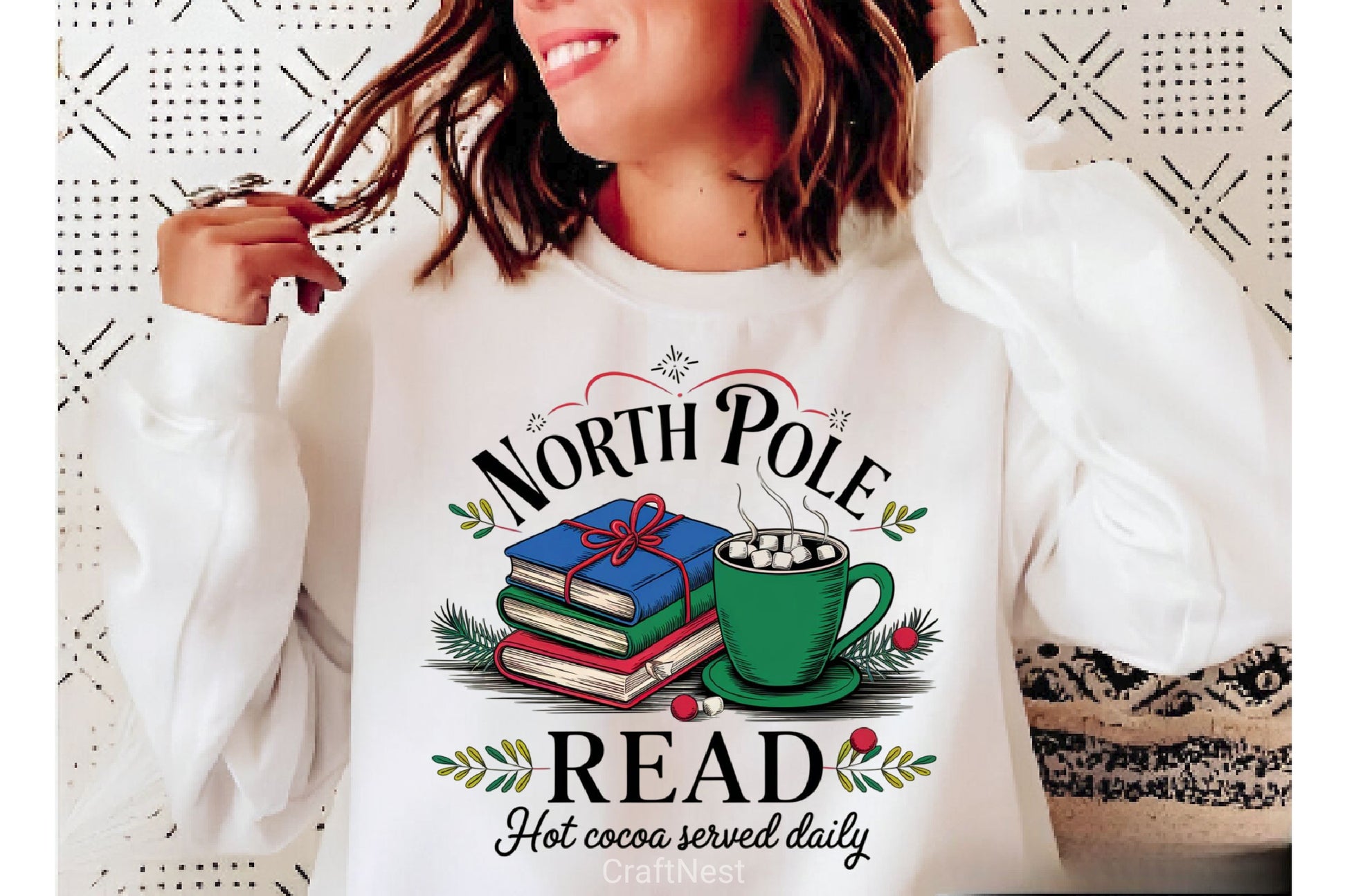 All Booked For Christmas Christmas Clipart Bundle - CraftNest - Digital Crafting and Art