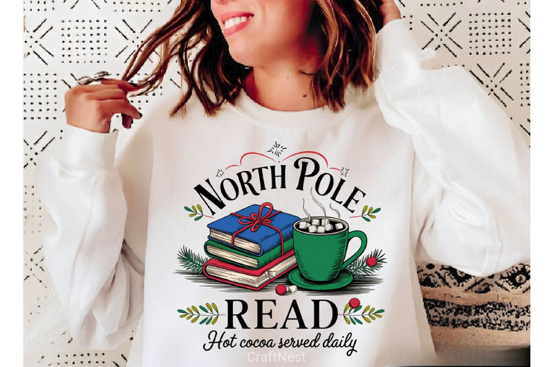 All Booked For Christmas Christmas Clipart Bundle - CraftNest - Digital Crafting and Art