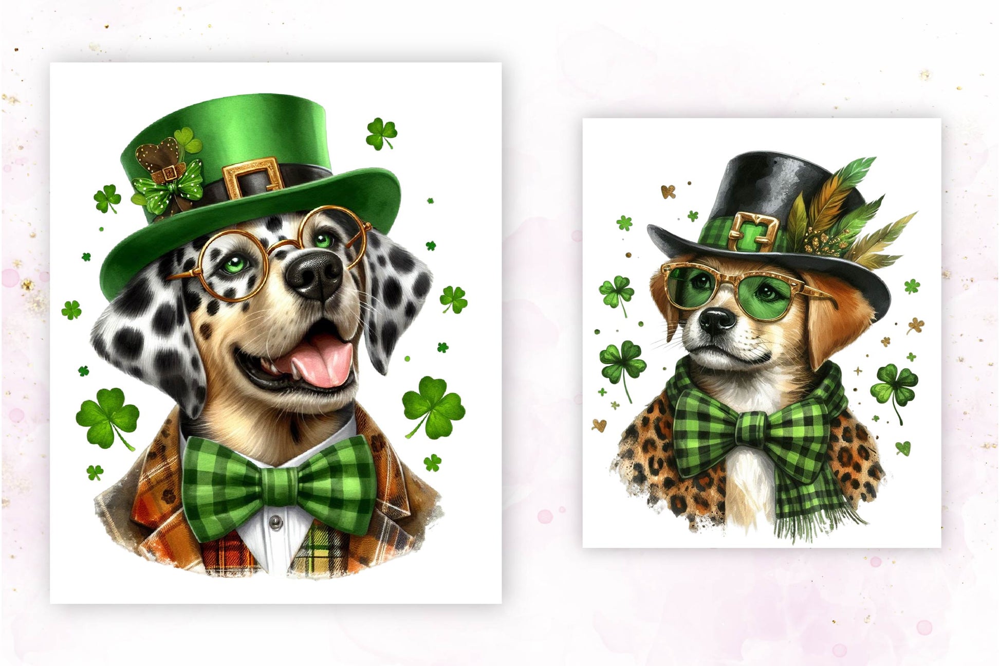 St Patricks Dog Clipart Bundle - CraftNest - Digital Crafting and Art