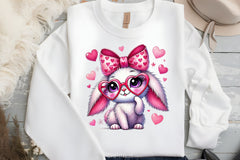 Valentine's Bunny Clipart Bundle 1 - CraftNest - Digital Crafting and Art