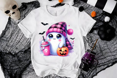 Cute Ghost Cute Halloween Clipart Bundle 3 - CraftNest - Digital Crafting and Art