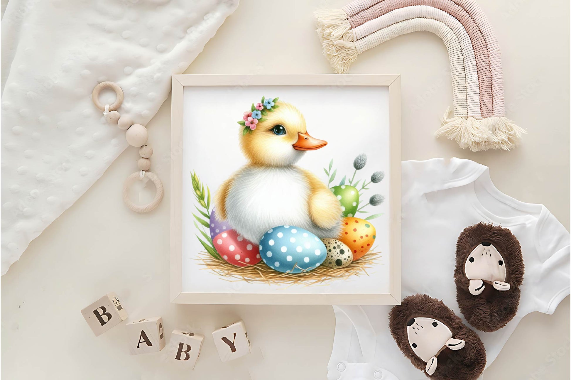 Easter Farm Animals Clipart Bundle - CraftNest - Digital Crafting and Art