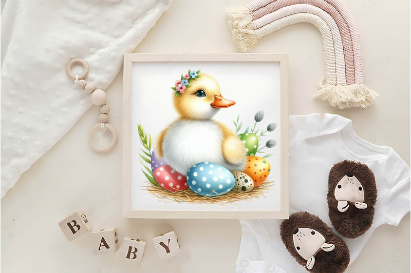 Easter Farm Animals Clipart Bundle - CraftNest - Digital Crafting and Art