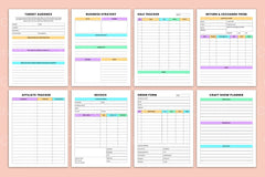 Craft Business Organizer for Efficient Management - CraftNest - Digital Crafting and Art
