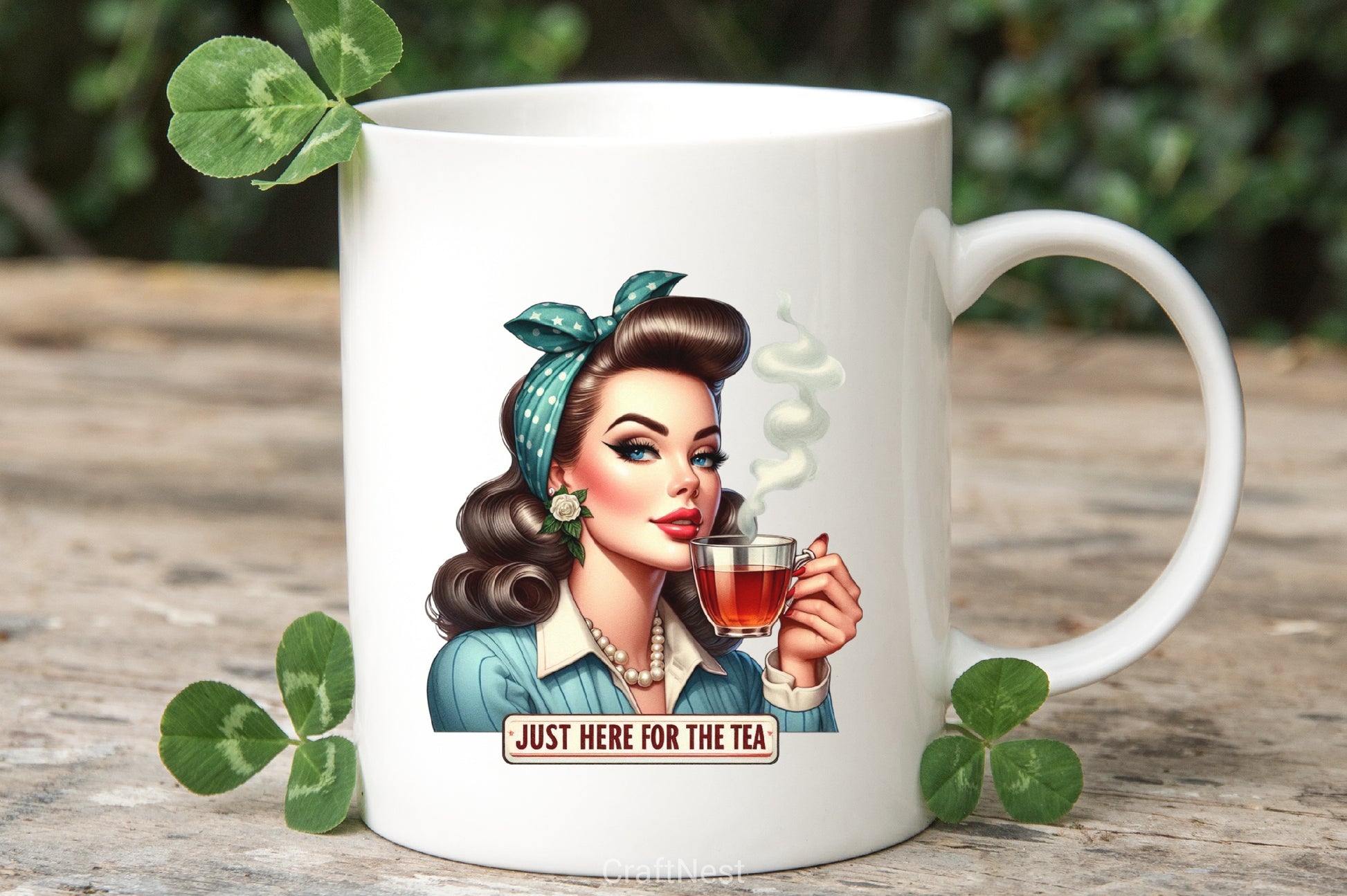 Just Here For The Tea Clipart Bundle 1 - CraftNest - Digital Crafting and Art