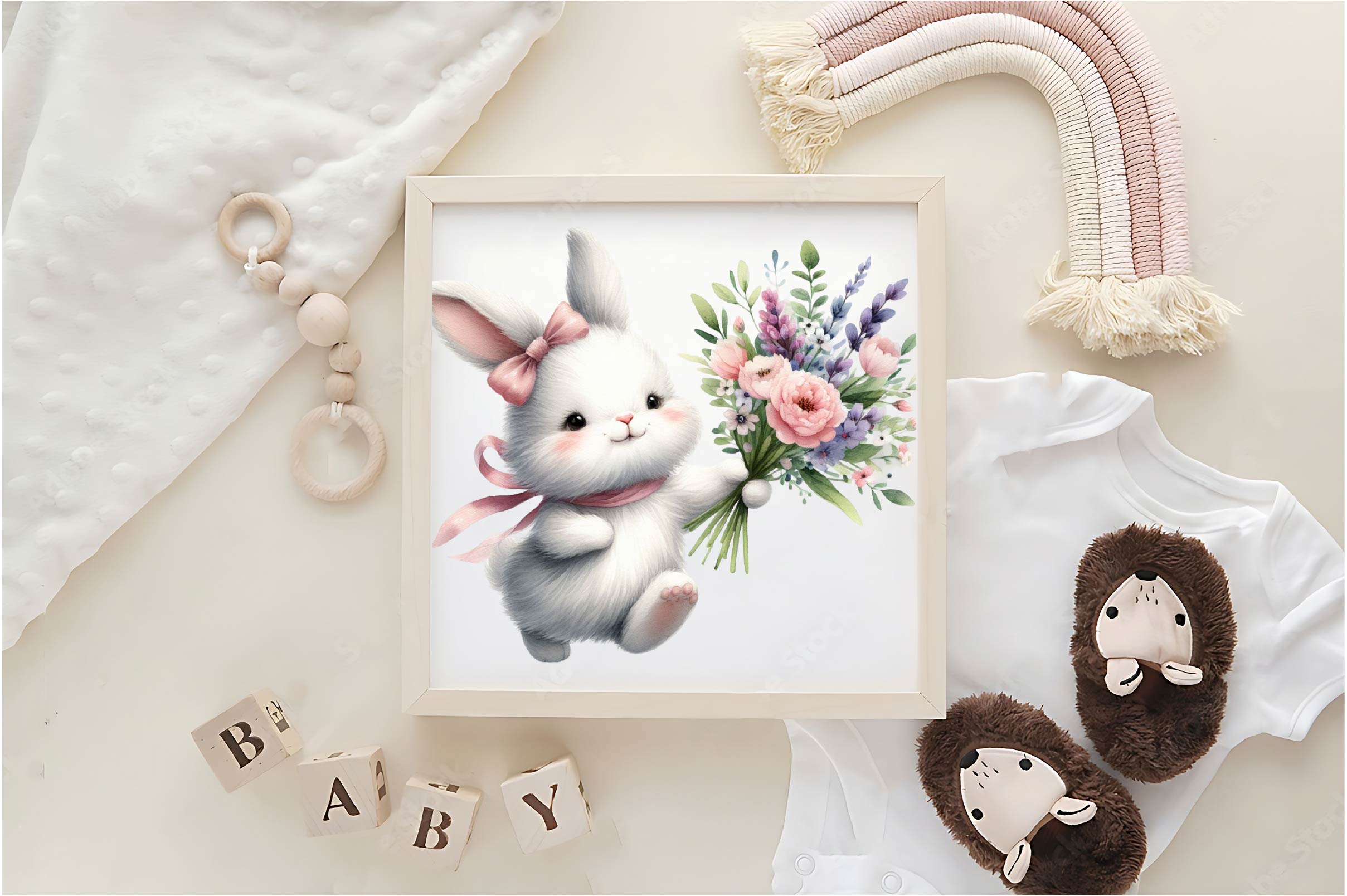 Easter Bunny Clipart Bundle 12 - CraftNest - Digital Crafting and Art
