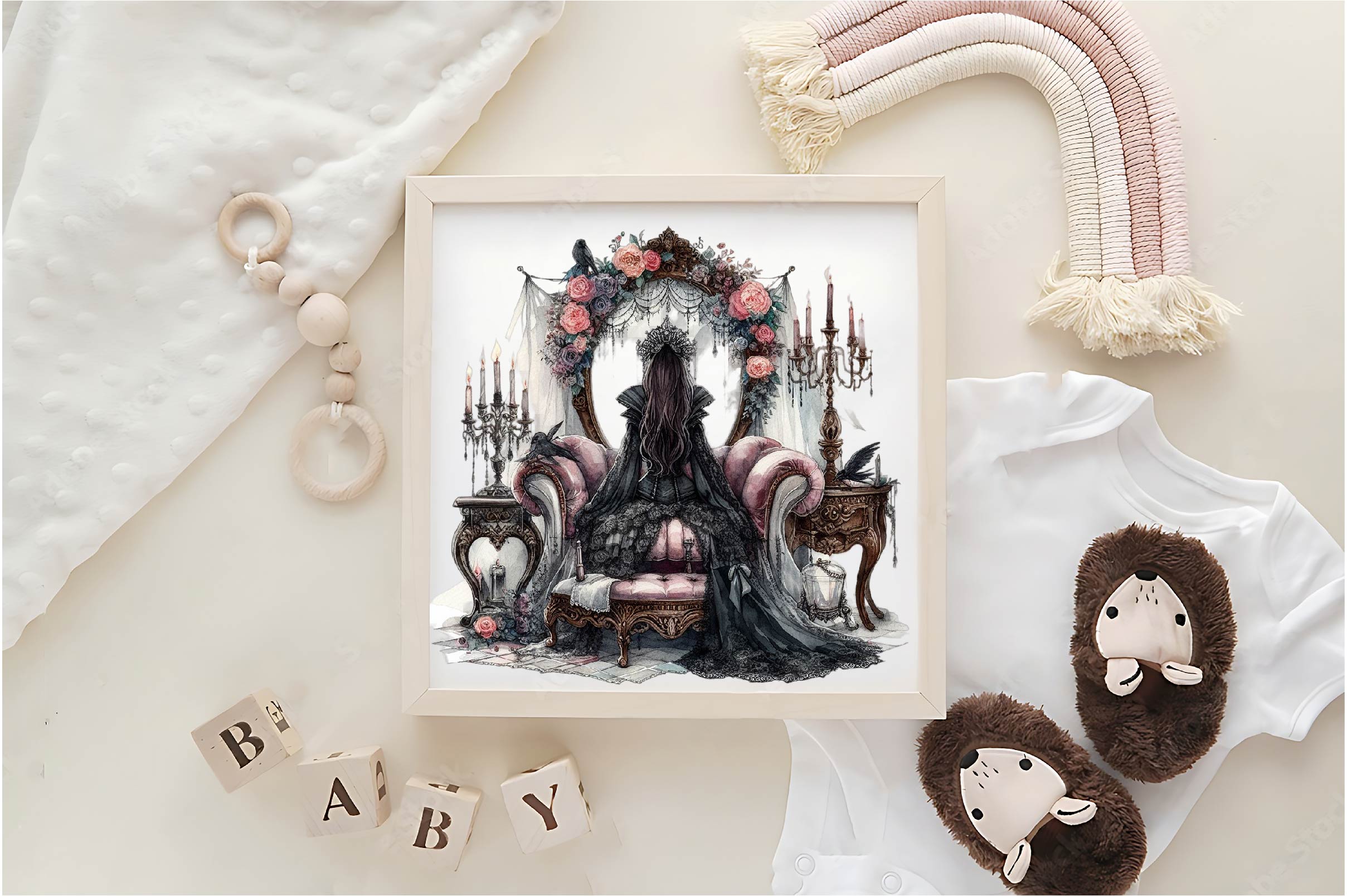 Fairy Gothic Princess Clipart Bundle - CraftNest - Digital Crafting and Art