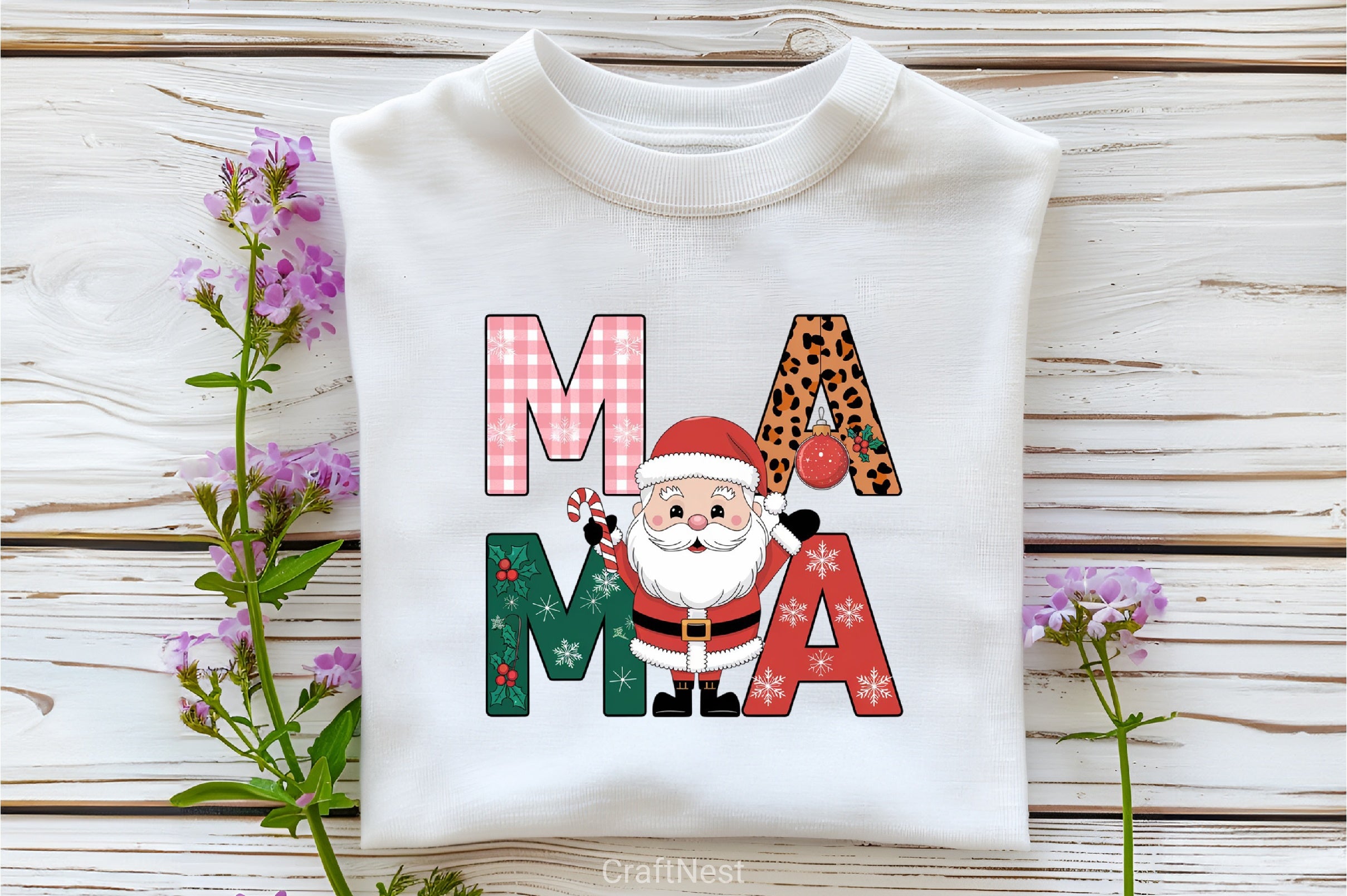 Christmas Mama Clipart Bundle - CraftNest - Digital Crafting and Art