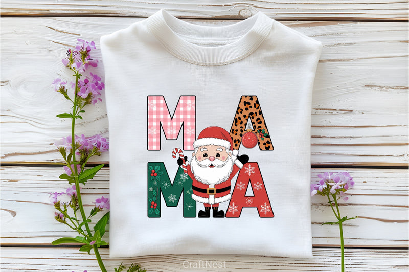 Christmas Mama Clipart Bundle - CraftNest - Digital Crafting and Art