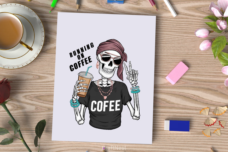 Stylish Skeleton Clipart Bundle 5 - CraftNest - Digital Crafting and Art