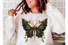 Christmas Butterfly Clipart Bundle - CraftNest - Digital Crafting and Art