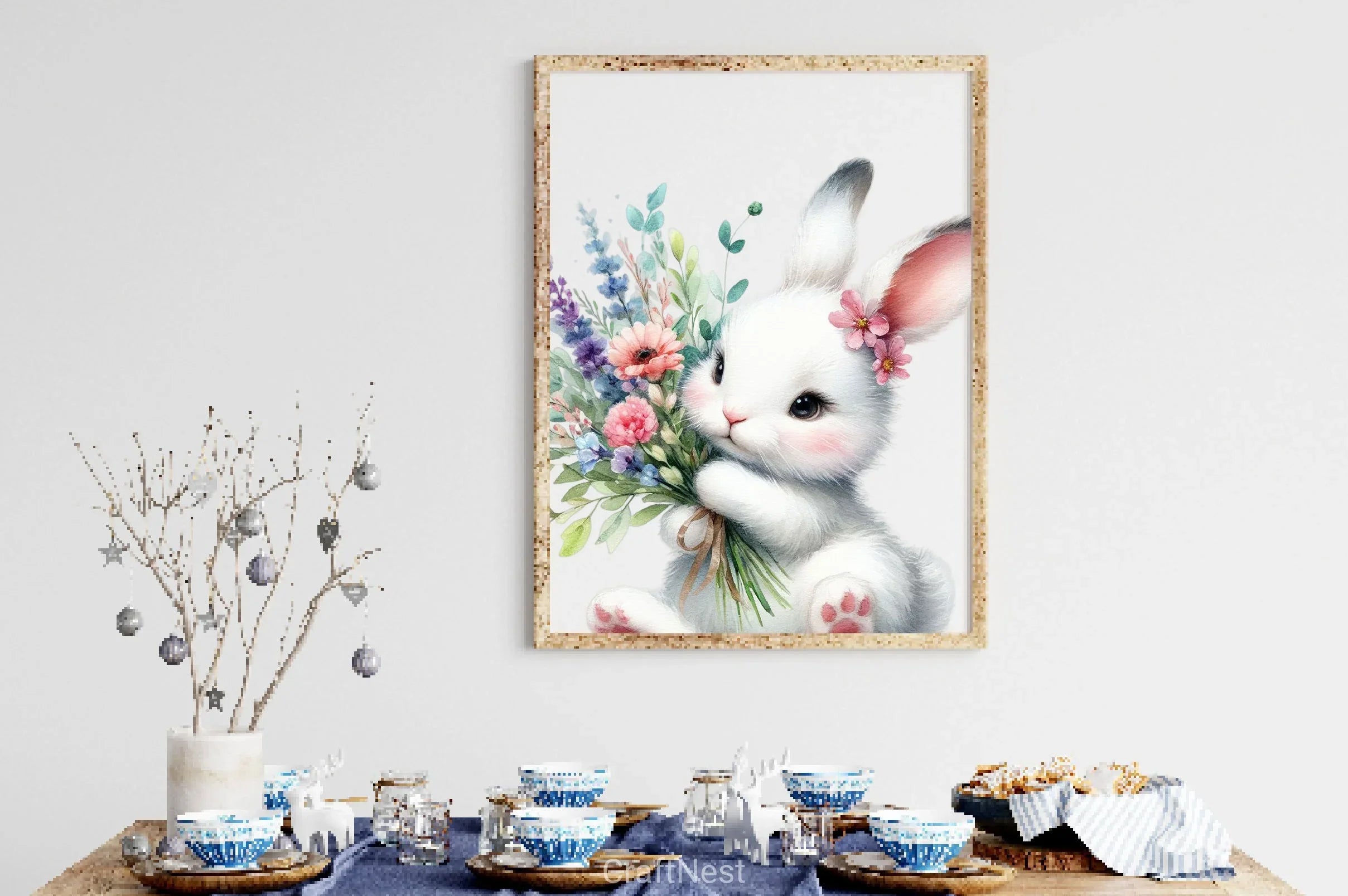 Easter Bunny Clipart Bundle 30 - CraftNest - Digital Crafting and Art