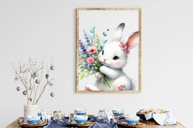 Easter Bunny Clipart Bundle 30 - CraftNest - Digital Crafting and Art