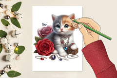 Kitten Jewelry Clipart Bundle - CraftNest - Digital Crafting and Art