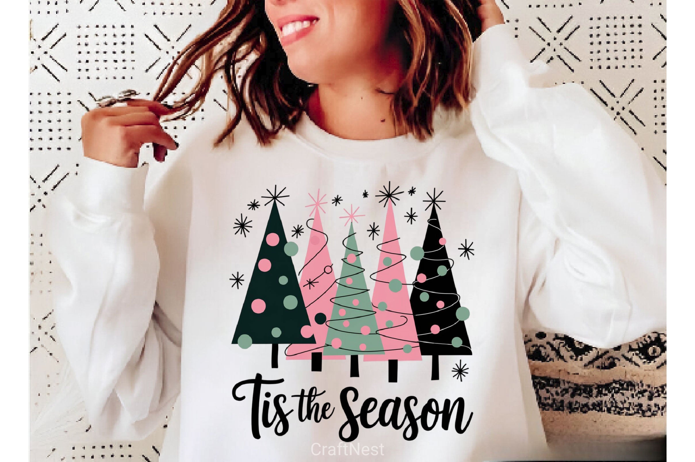 Christmas Trees Clipart Bundle 2 - CraftNest - Digital Crafting and Art