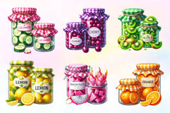 Jarful Joys Clipart Bundle - CraftNest - Digital Crafting and Art