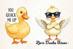 Sarcastic Ducks Quotes Clipart Bundle - CraftNest - Digital Crafting and Art