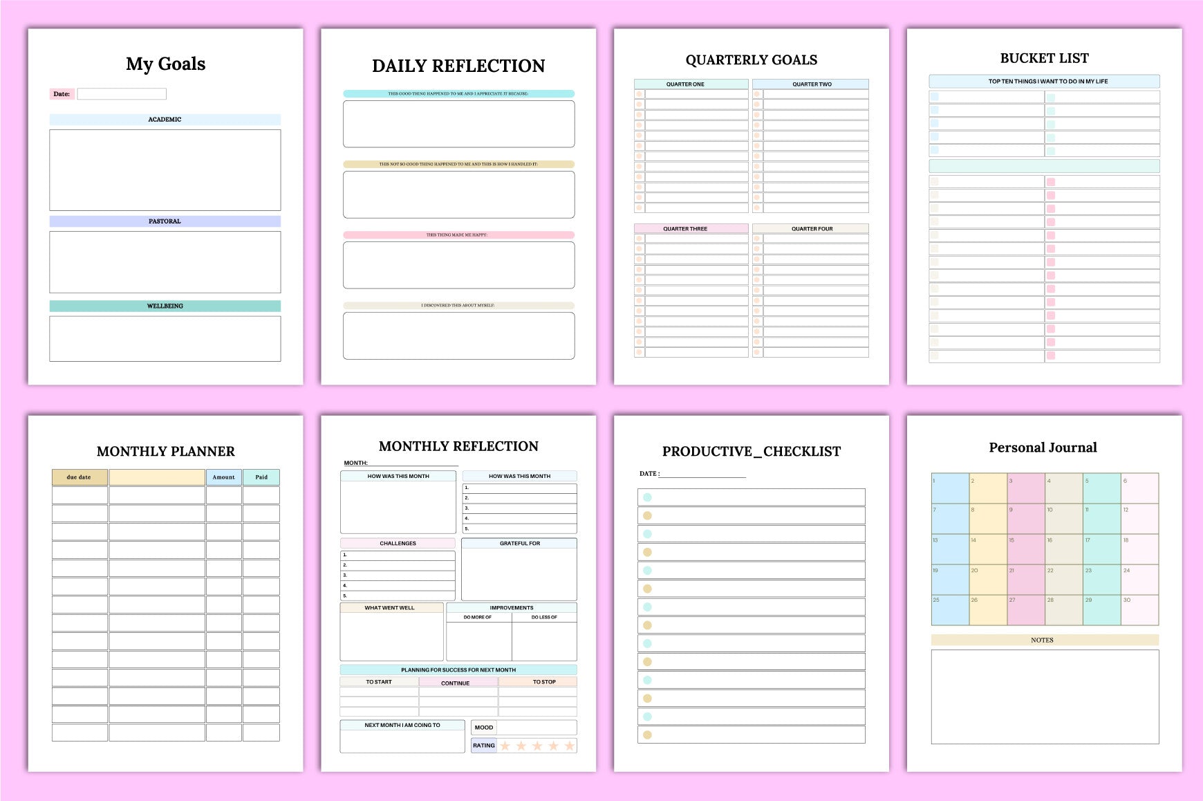 Home Management Planner