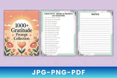 Gratitude Prompt for Reflection and Mindfulness - CraftNest - Digital Crafting and Art
