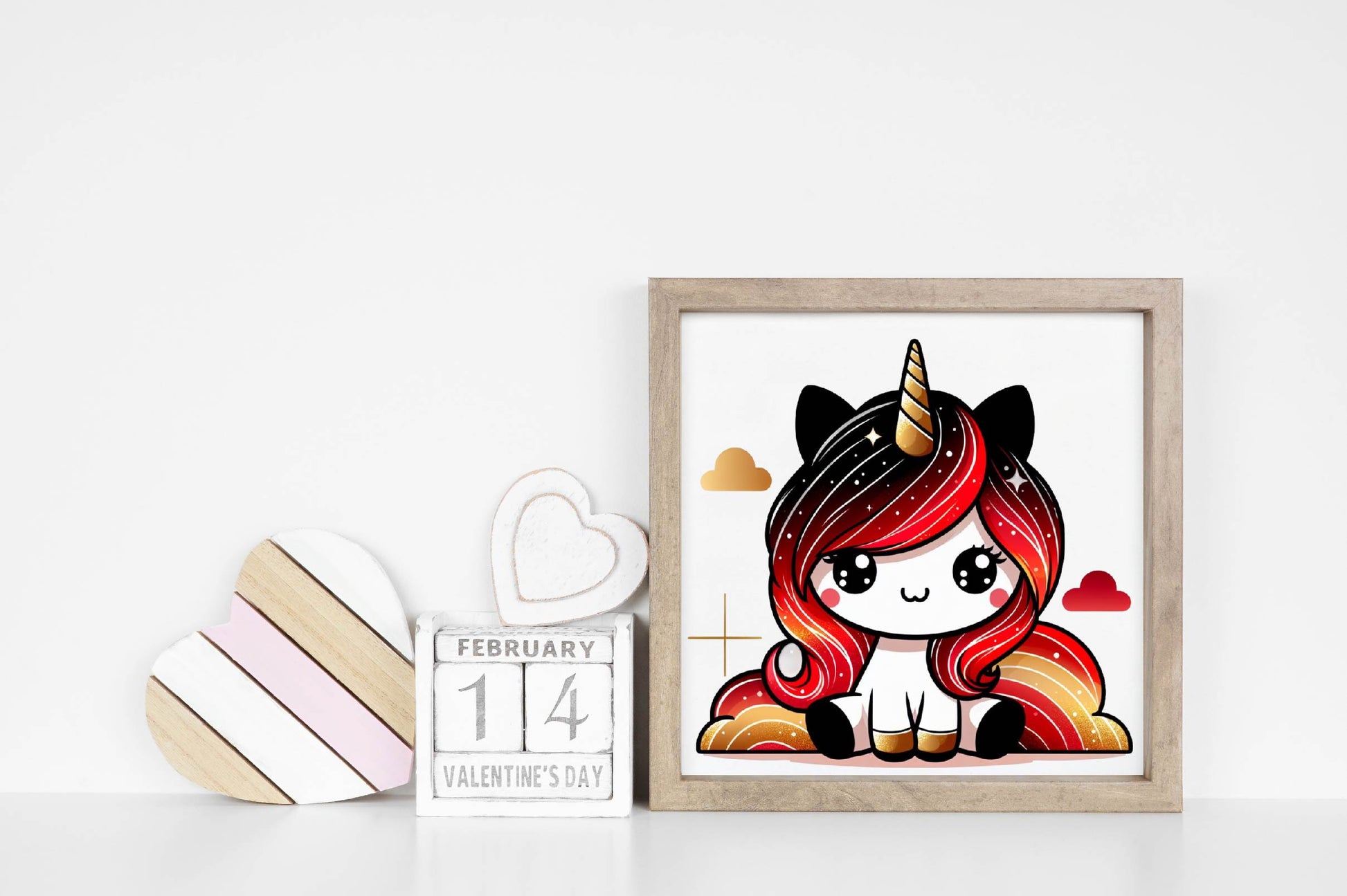 Cute Chibi Unicorn Clipart Bundle - CraftNest - Digital Crafting and Art
