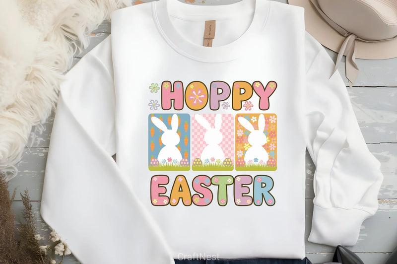 Hoppy Easter Bunny Clipart Bundle 44 - CraftNest - Digital Crafting and Art