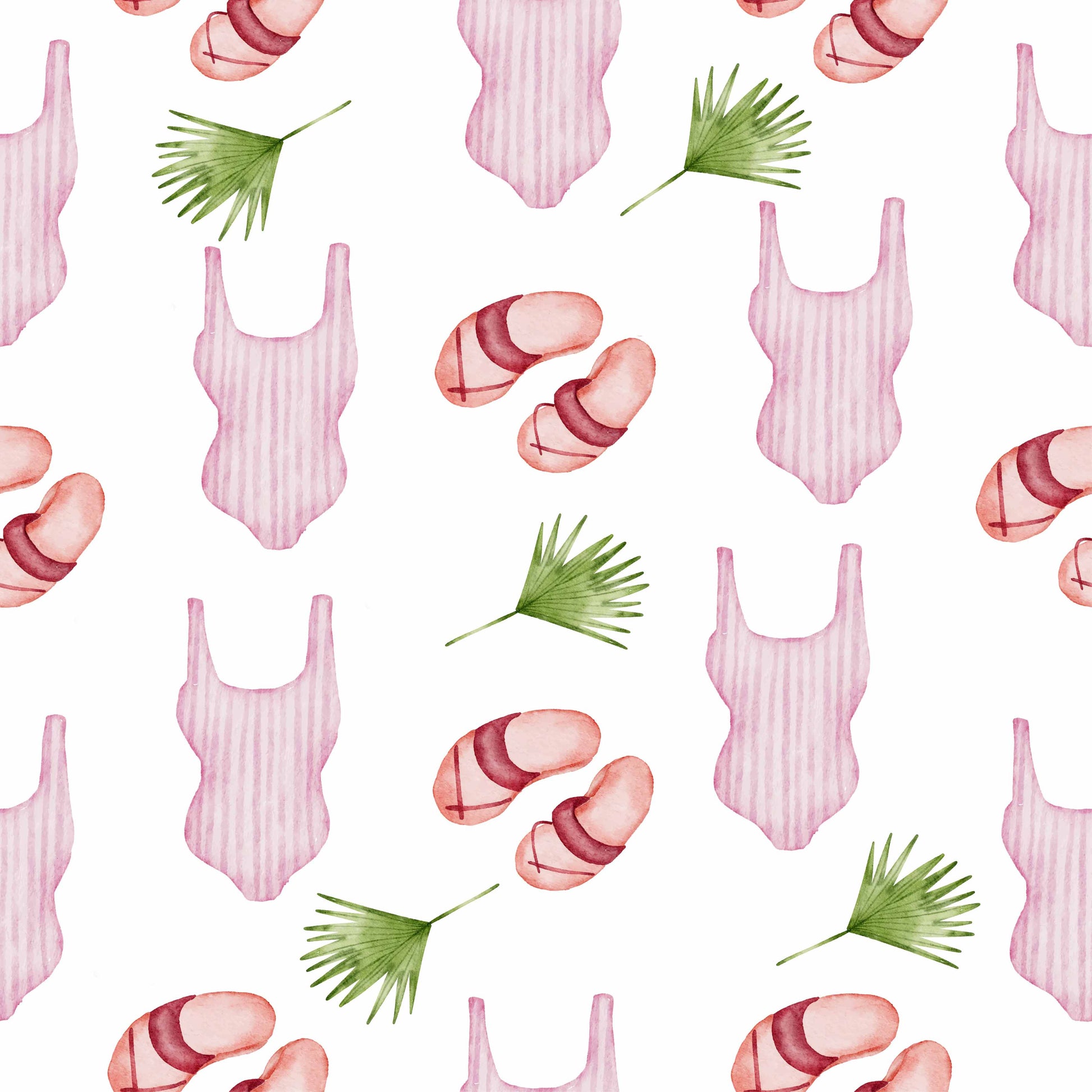 Summer Seamless Digital Paper - CraftNest - Digital Crafting and Art