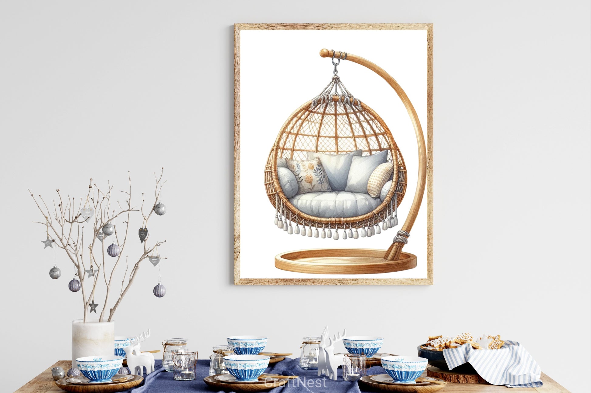 Hanging Chair Clipart Bundle - CraftNest - Digital Crafting and Art