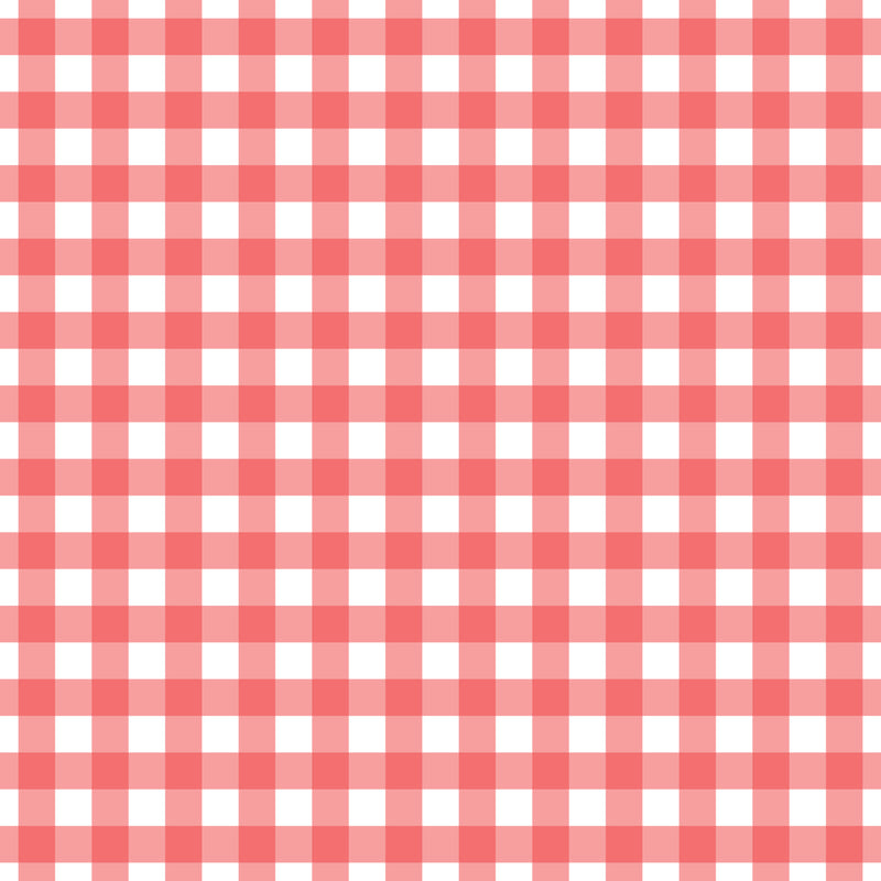 Red Buffalo Plaid Seamless Digital Paper - CraftNest - Digital Crafting and Art