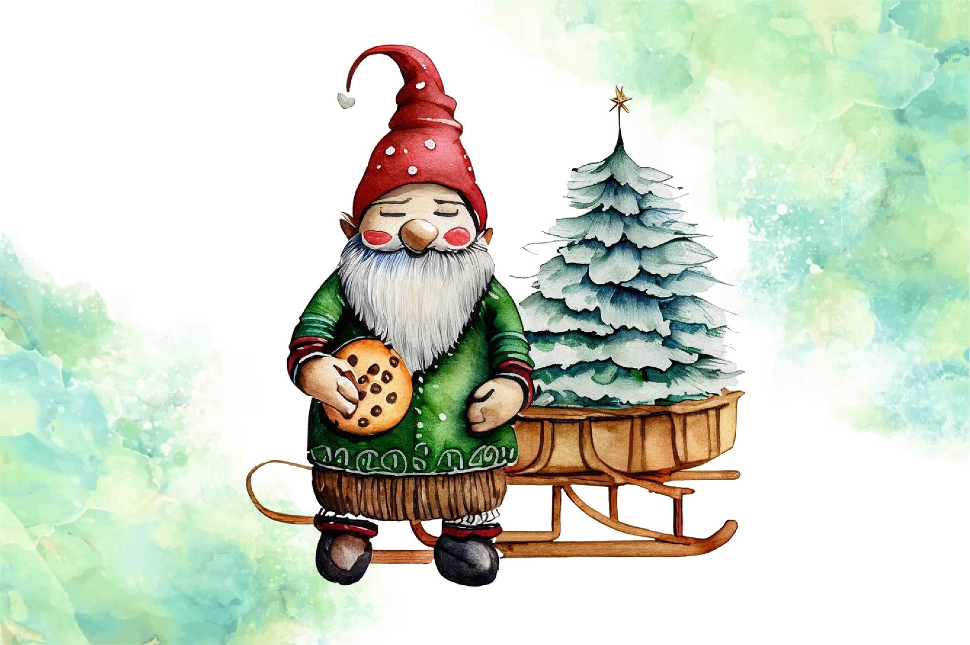 Gnome With Cookies Clipart Bundle - CraftNest - Digital Crafting and Art
