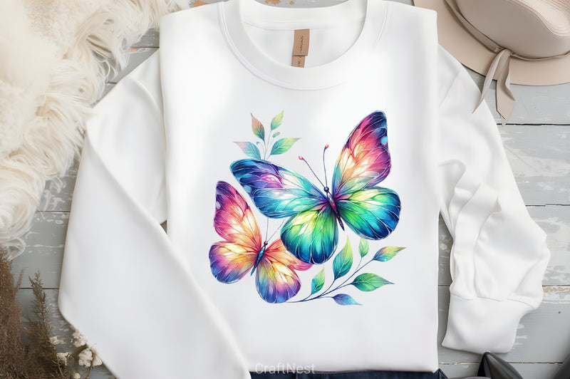 Butterfly Graphic Clipart Bundle - CraftNest - Digital Crafting and Art