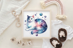Magical Space Cats Clipart Bundle - CraftNest - Digital Crafting and Art